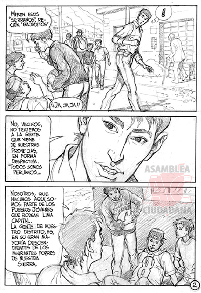 Historieta Pampa de Cueva — página 2