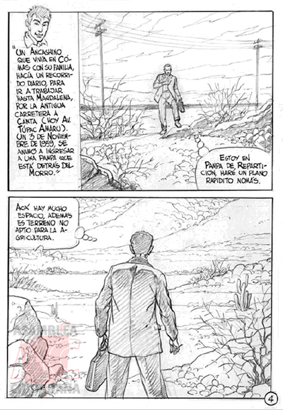 Historieta Pampa de Cueva — página 4