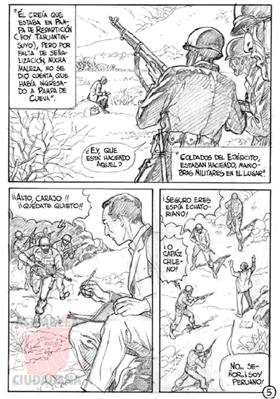 Historieta Pampa de Cueva — página 5